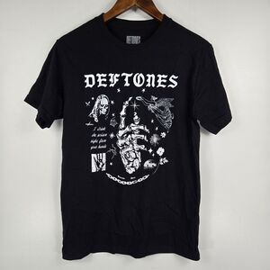 Deftones Men's Size Small Black Short Sleeve T Shirt